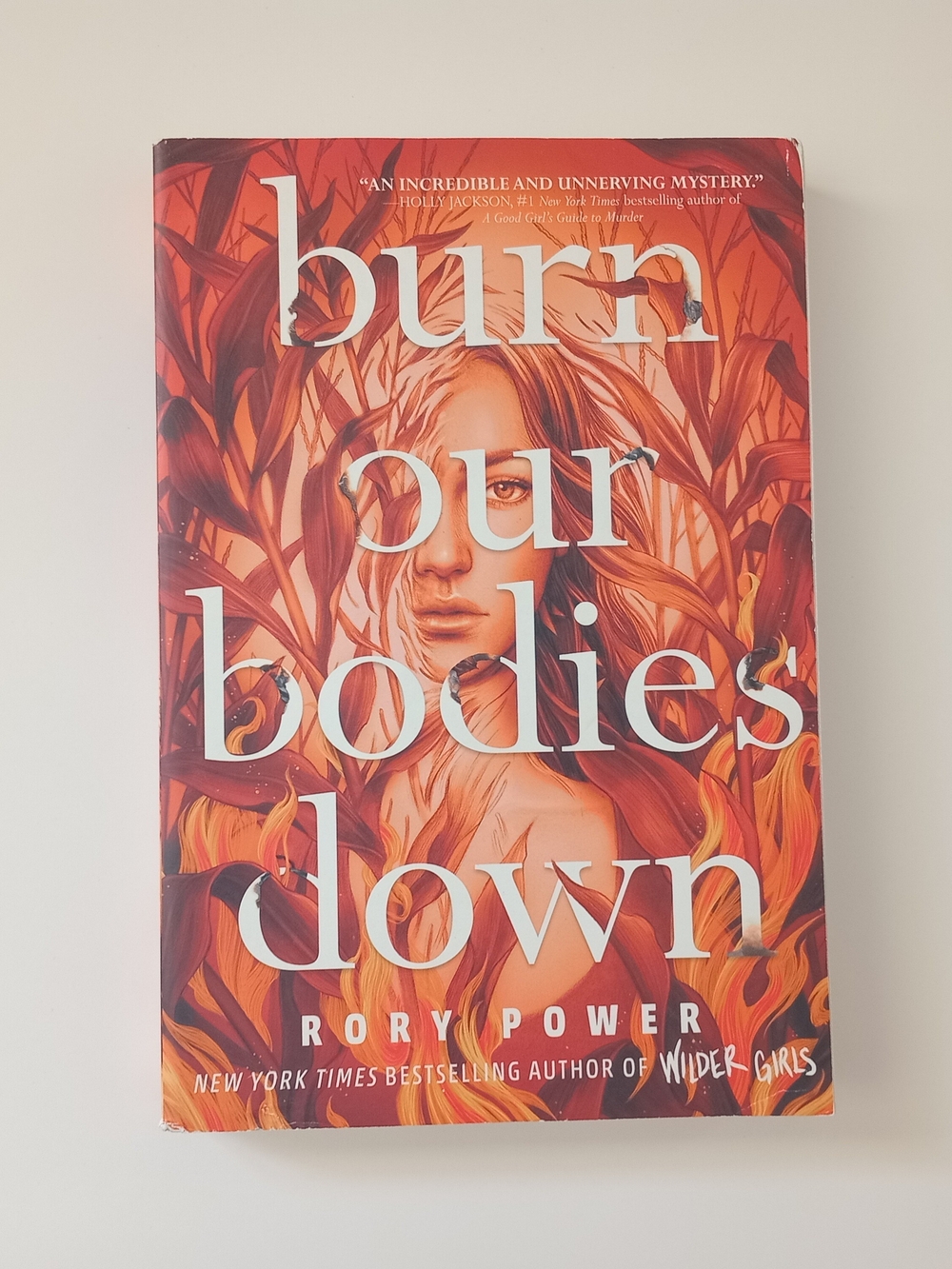Burn Our Bodies Down by Rory Power Paperback YA Horror Mystery